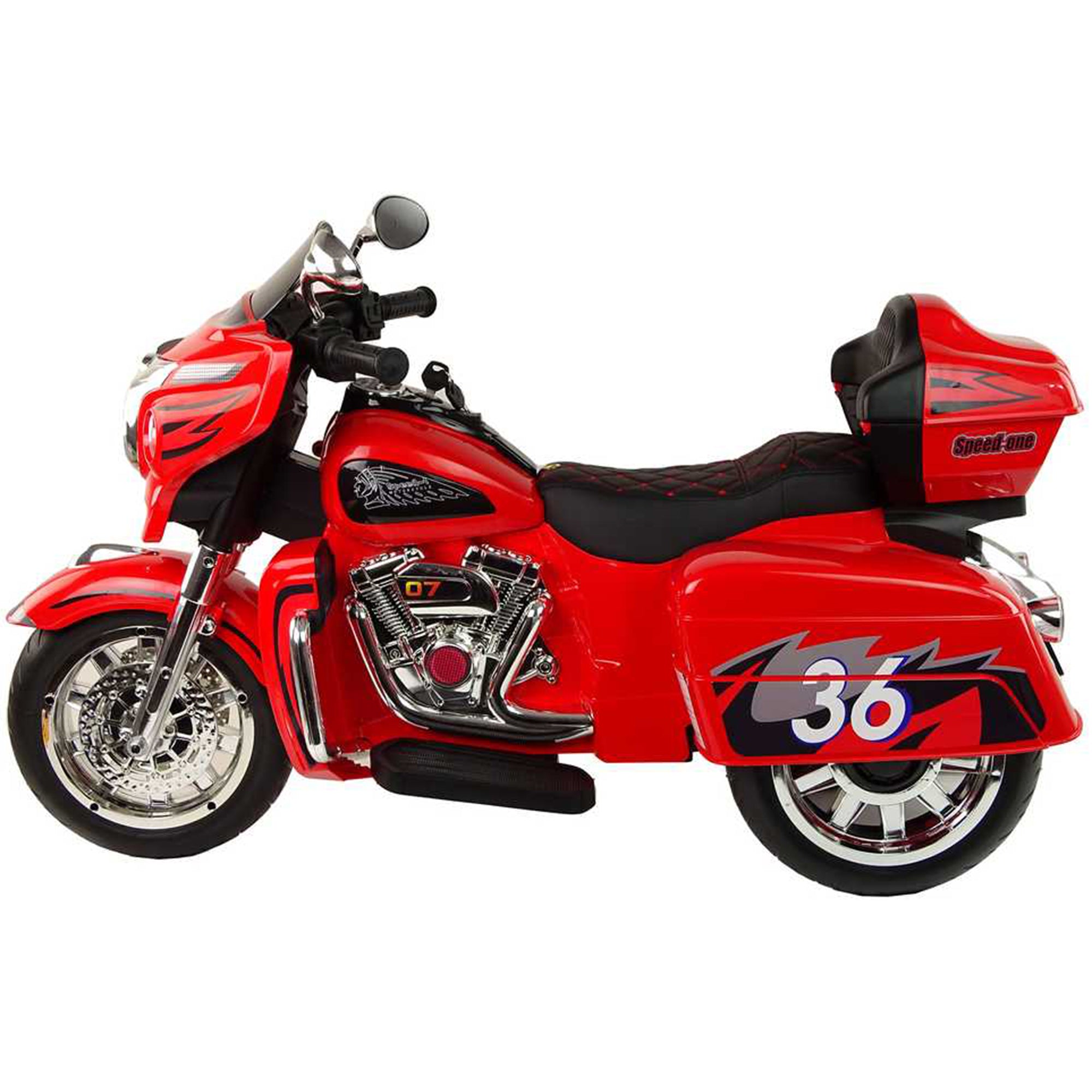 12V Kids Ride on Three-Wheeled Motorcycle 12V Kids Ride on Three-Wheeled Motorcycle